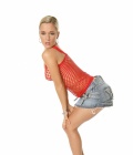 blonde fishnets virtua girl
